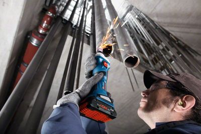 Bosch Professional GGS 18V-20 solo 0.601.9B5.401 Accuslijpmachine Zonder accu, Brushless