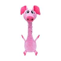 Kong Shakers Bobz Varken Met Piep Roze 33X14X9 CM