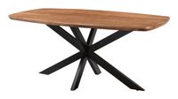 Livingfurn Eettafel Jesper Mangohout - Naturel - Ovaal