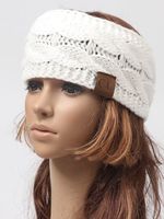 Autumn And Winter fashion hairpin ski cap handmade knitted headband - thumbnail