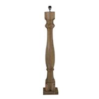 Light & Living Robbia lampenvoet - vloerlamp - 135 cm hoog - E27 - hout - beige