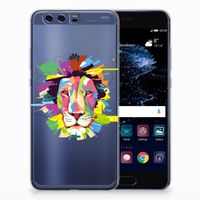 Huawei P10 Plus Telefoonhoesje met Naam Lion Color