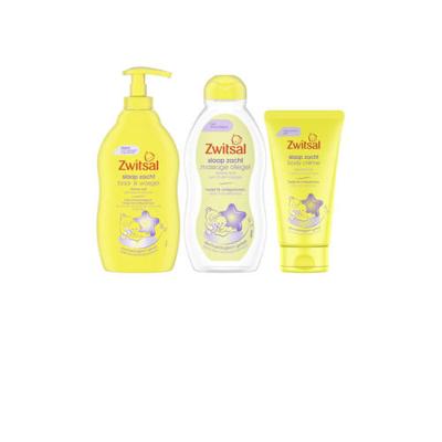 Zwitsal Baby Slaap Zacht Set - 400 ml + 200 ml + 200 ml - Voordeelverpakking Zwitsal Baby Slaap Zacht Set - 400 ml + 200 ml + 200 ml - Voordeelverpakking