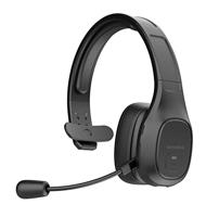 Speedlink SONA Bluetooth Headset - Mono Headset met Microfoon en ruisonderdrukking, voor kantoor en thuis in de werkkamer, draadloze Bluetooth of USB-kabelverbinding, Zwart