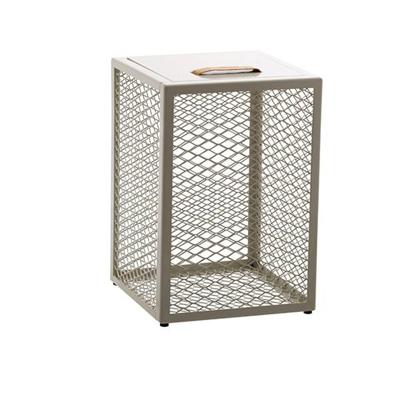 Maze Opbergbox Kite 46 X 32 Cm Staal Mintgroen