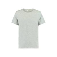 America Today T-shirt Took van biologisch katoen licht grijs melange