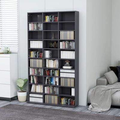 vidaXL Cd-kast 102x23x177,5 cm spaanplaat hoogglans grijs vidaXL Cd-kast 102x23x177,5 cm spaanplaat hoogglans grijs