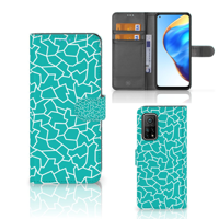 Xiaomi Mi 10T Pro | Mi 10T Hoesje Cracks Blue