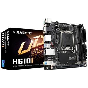 Gigabyte GA-H610I Moederbord Socket Intel 1700 Vormfactor Mini-ITX Moederbord chipset Intel® H610 Express