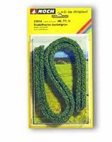 NOCH® Modelheggen, donkergroen, 2 stuks, ideaal voor modelbanen en diorama's om te knutselen, decoreren voor doe-het-zelf en Wargaming