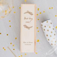 Houten wijnkist touch of nature