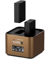 Hähnel ProCube2 - Professionele dubbellader voor Olympus DSLR