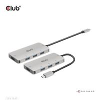 Club 3D Club 3D USB Gen2 Type-C to 10Gbps 4x USB Type-A Hub - thumbnail