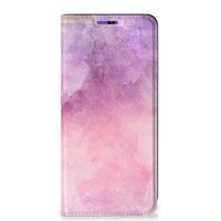 Bookcase Samsung Galaxy A22 4G | M22 Pink Purple Paint