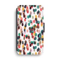 Tropical Dots: iPhone XS Max Flip Hoesje - thumbnail