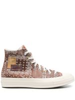 Converse baskets Chuck 70 Patchwork - Marron - thumbnail