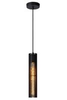 Lucide LIONEL - Hanglamp - Ø 6,5 cm - 1xE27 - Zwart