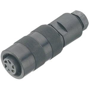 binder 09-0114-25-05 Ronde connector Koppeling, recht Totaal aantal polen: 5 Serie (ronde connectors): 723 1 stuk(s)