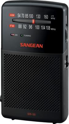 Sangean Pocket 100 Draagbaar Zwart