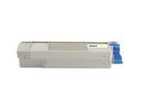 Oki 43324421 alternatief Toner cartridge Geel 5000 pagina&apos;s - thumbnail