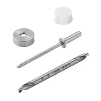 Weidmüller TPSD FIXING SET KTB Bevestigingsset RVS Zilver (l x b x h) 3 x 10 x 40 mm 1 stuk(s) - thumbnail