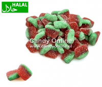 Dolce Plus Dolce Plus - Mini Sour Watermelon Slices 250 Gram - thumbnail