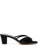 ILIO SMERALDO Benedicte 50mm calf-leather sandals - Noir