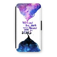 Stars quote: iPhone 8 Plus Flip Hoesje - thumbnail