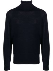 FURSAC roll-neck wool jumper - Bleu