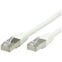 VALUE Patchkabel Cat.6 (Class E) S/FTP (PiMF), wit, 1 m - thumbnail