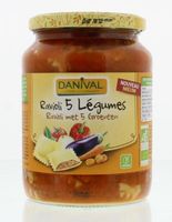 Danival Ravioli met groenten bio (670 gr)