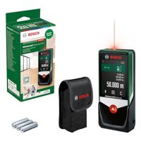 Bosch AdvancedDistance 50 C laser afstandsmeter (meetafstand nauwkeurig tot max. 50 m, touchdisplay, meetfuncties met geïntegreerde assistentie, in kartonnen doos)