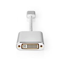 DisplayPort-Kabel | DisplayPort Male | DVI-D 24+1-Pins Female | 1080p | Verguld | 0.20 m | Rond | Ge - thumbnail