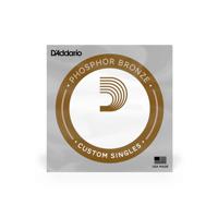 D'Addario PB017 Phosphor Bronze Wound Acoustic Guitar String .017 losse snaar voor westerngitaar - thumbnail