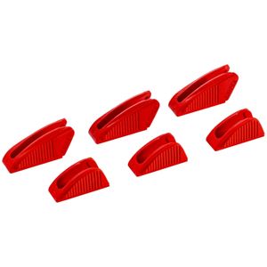 Knipex 86 09 250 V01 reserveonderdeel & accessoire voor pijptangen Rood Kunststof 6 stuk(s)