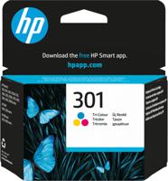 HP 301 originele drie-kleuren inktcartridge - thumbnail