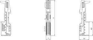 Siemens 6ES7193-6BP00-0BA1 PLC-uitbreidingsmodule 24 V/DC