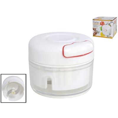 Partij van 18 stuks Groentenhakker Uiensnijder 9 x 7 cm Wit