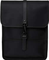 Rains Backpack Micro (Basiskleur: zwart, Type logo: nieuw Rains logo)
