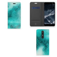 Bookcase Nokia 5.1 (2018) Painting Blue