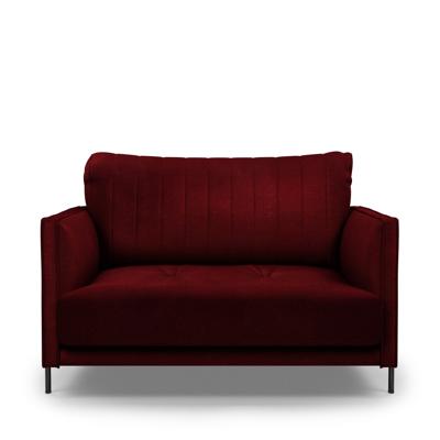 Rivièra Maison Loveseat 'Bal Harbour' Velvet, kleur Vineyard Burgundy