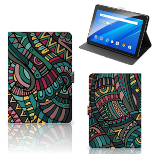 Lenovo Tab E10 Tablet Hoes Aztec