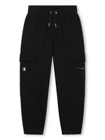 Givenchy Kids pantalon de jogging à poches cargo - Noir