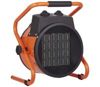 Qlima EFH6020 electrische verwarming Binnen & buiten Zwart, Oranje 2000 W Ventilator elektrisch verwarmingstoestel