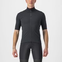 Castelli Perfetto RoS 2 Wind korte mouw fietsshirt zwart heren M