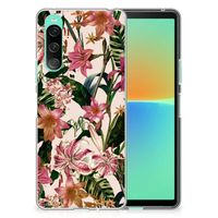 Sony Xperia 10 V TPU Case Flowers - thumbnail