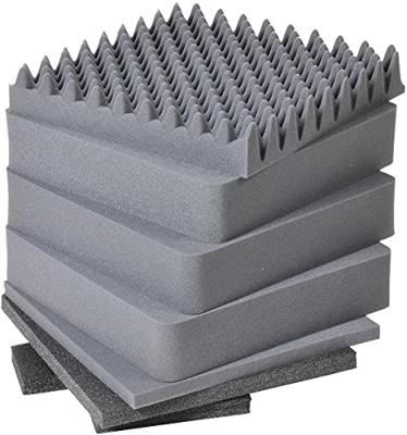 Peli 0341 Vervangende Schuimset, Origineel Accessoire Voor Peli-Beschermingskoffer, Compatibel Met Peli 0340 Cube Case, Kleur: Zwart