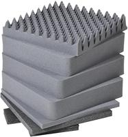 Peli 0341 Vervangende Schuimset, Origineel Accessoire Voor Peli-Beschermingskoffer, Compatibel Met Peli 0340 Cube Case, Kleur: Zwart