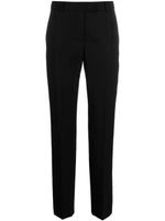 Moschino pantalon de tailleur en laine vierge - Noir