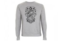 Cinelli Crest Crewneck Sweatshirt - Grijs - thumbnail